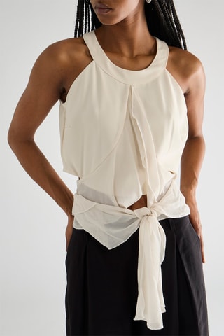 Blouse - Beige