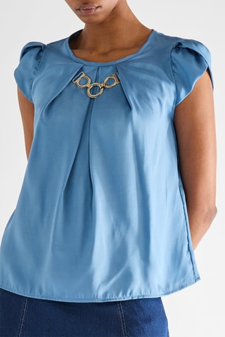 Blouse - Bleu