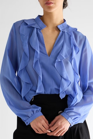 Blouse - Bleu