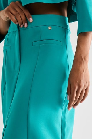 Jupe droite - Turquoise