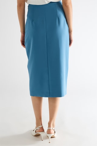 Jupe midi - Bleu clair