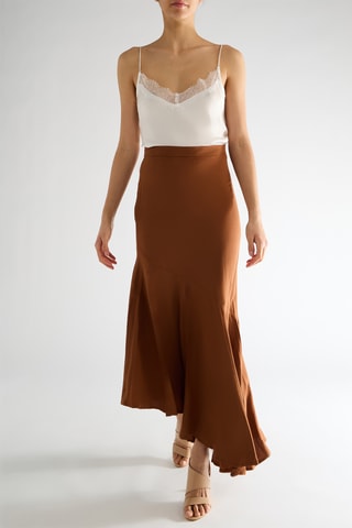 Jupe longue - Marron