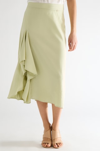 Jupe midi - Vert clair