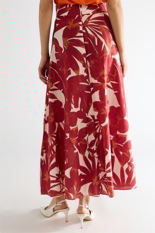 Jupe longue - Rouge