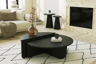 Table basse modulable - 90 x 30 x 60 / 85 x 35 x 30 cm