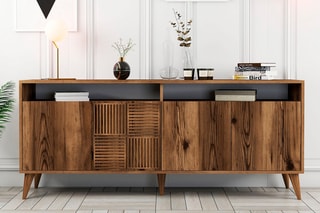 Buffet 4 portes - 180 x 78,6 x 35 cm