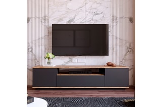 Meuble TV 3 tiroirs - 180 x 44,6 x 44,5 cm