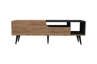 Meuble TV 2 abattants Alba - 150 x 49,6 x 29,6 cm