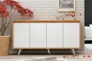 Buffet 4 portes - 140 x 86 x 40 cm