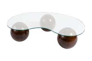 Table basse en verre Sphere - 120 x 30 x 70 cm