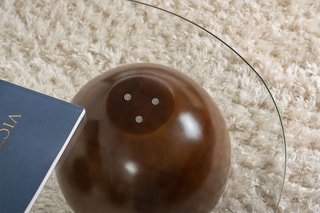 Table basse en verre Sphere - 120 x 30 x 70 cm