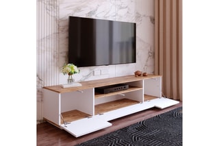 Meuble TV 3 tiroirs - 180 x 44,6 x 44,5 cm