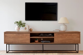Meuble TV 2 tiroirs Rodez 180 - 180 x 50 x 40 cm