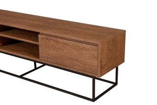 Meuble TV 2 tiroirs Rodez 180 - 180 x 50 x 40 cm
