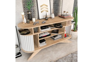 Buffet 2 portes coulissantes  - 150 x 75 x 43 cm