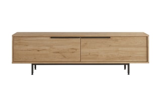 Meuble TV 2 abattants  - 160 x 45,1 x 35,5 cm