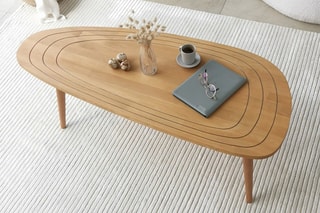 Table basse en bois de pin Sweet   - Pin - 115 x 50 x 38 cm