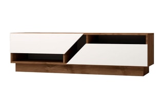 Meuble TV 2 abattants  - 160 x 45 x 40 cm