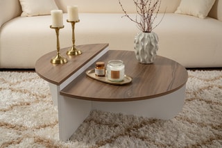 Table basse Orion  - 90 x 30 x 60/ 85 x 35 x 30 cm