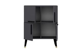 Commode 4 portes Makro  - 70 x 90 x 35 cm
