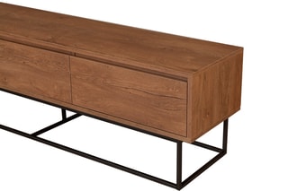 Meuble TV 3 tiroirs - 180 x 50 x 40 cm