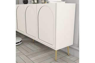 Buffet 4 portes Lyon 80 - 180 x 80 x 35 cm