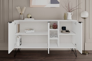 Buffet - 3 portes - 142 x 83 x 35,6 cm