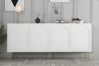 Buffet 4 portes Lyon 80 - 180 x 80 x 35 cm