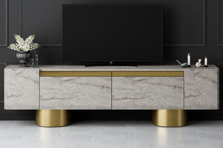 Meuble TV 2 abattants Bohem  - 180 x 50 x 30 cm