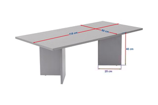 Table basse Sabin - 119 x 40 x 60 cm