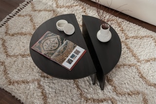 Table basse Orion  - 90 x 30 x 60 - 85 x 30 x 30 cm
