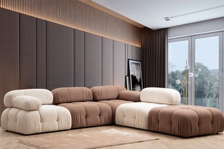 Fauteuil Bubble - Crème - Revêtement en tissu