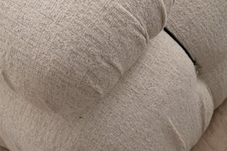Fauteuil Bubble - Crème - Revêtement en tissu