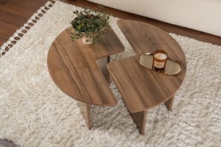 Table basse Moira - 90 x 41 x 90 cm