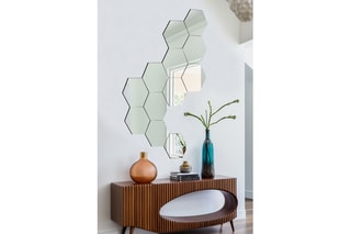 Miroir Hexagon - 12 pièces