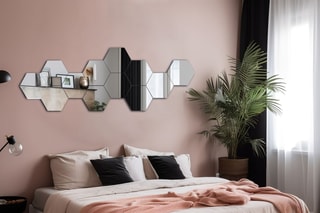 Miroir Hexagon - 12 pièces