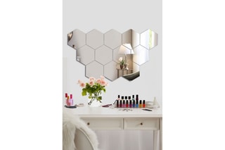 Miroir Hexagon - 12 pièces