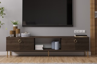 Meuble TV 2 abattants  Paye - 180 x 30 x 45 cm