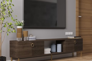 Meuble TV 2 abattants  Paye - 180 x 30 x 45 cm