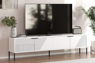 Meuble TV 2 abattants Dore  - 180 x 30 x 45 cm