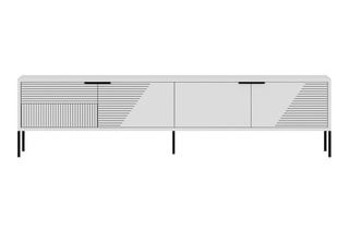 Meuble TV 2 abattants Dore  - 180 x 30 x 45 cm