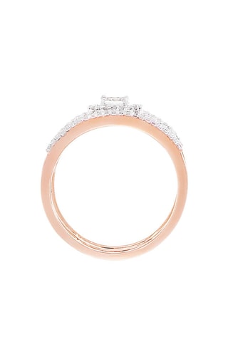 Bague Magical Or rose, diamants  et topaze