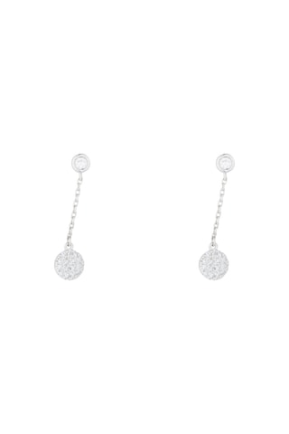 Boucles d'oreilles Nésô Or blanc et diamants