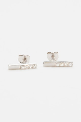 Puces Vice Versa - Or blanc et saphirs