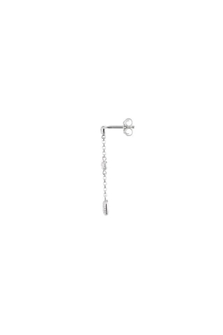 Boucles d'oreilles Trio Pendants Or blanc et diamants