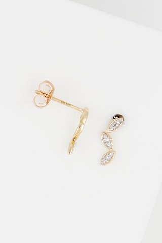 Boucles d'oreilles Latone Or jaune et diamants