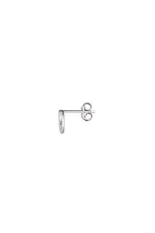 Boucles d'oreilles Jolis ronds ajourés Or blanc et diamants