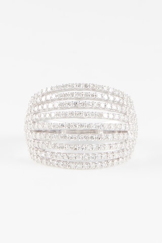 Bague Belissime 
Or blanc et diamants