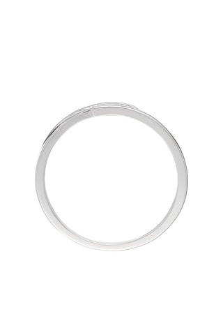 Bague Splendide Trio   Or blanc et diamants