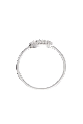Bague Eclipse  Or blanc et diamants